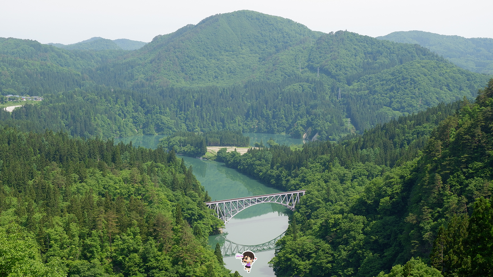 สะพานไดอิจิเคียวเรียว : จุดชมวิวเส้นทางรถไฟสาย Tadami Line สุดโรแมนติกที่จังหวัดฟุกุชิมะ , Jubilee Travel, พาสาน แลนด์มาร์คแห่งใหม่