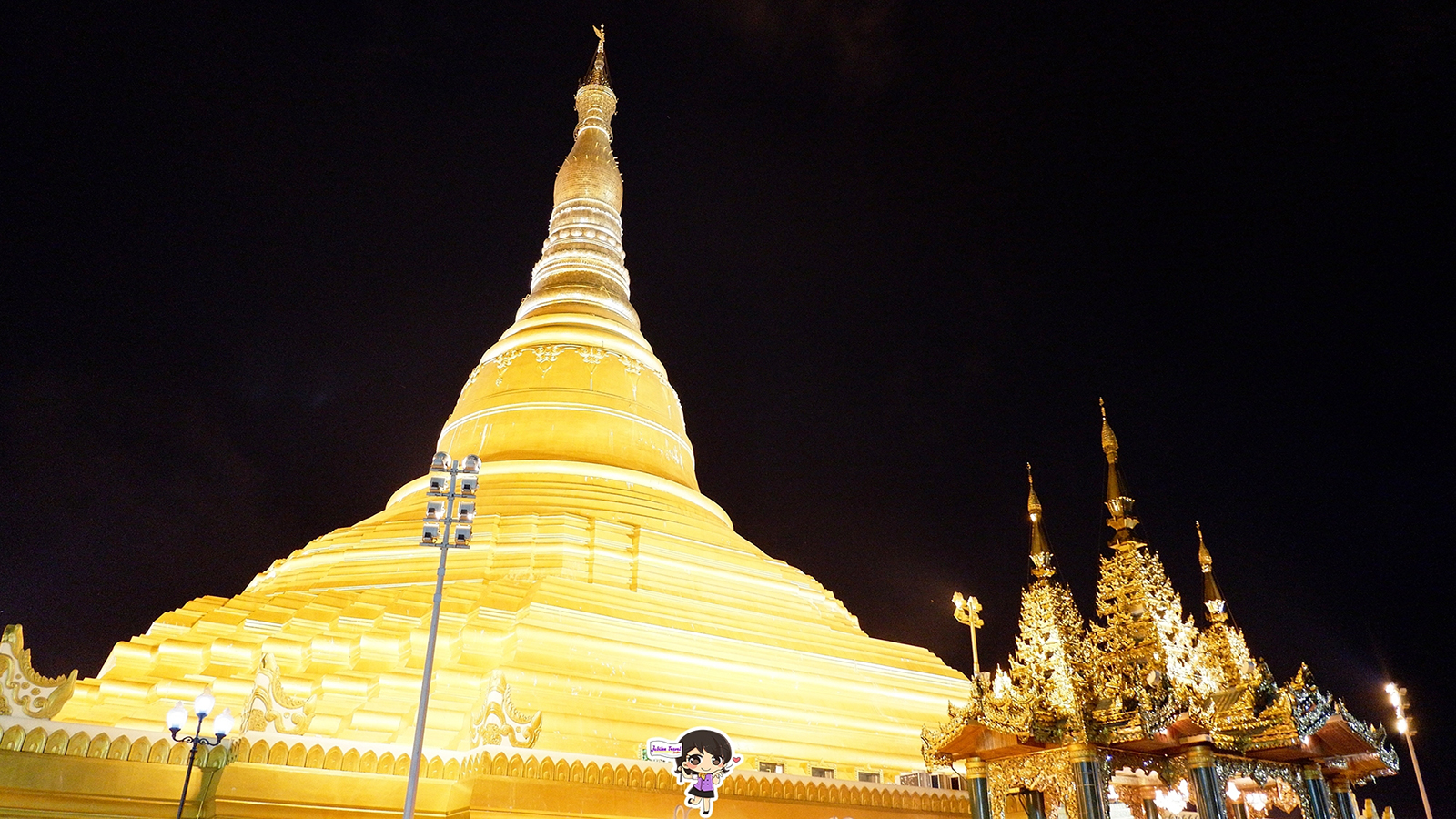 แลนด์มาร์คใหม่ ใจกลางเมืองเนปิดอว์ : รีวิวพระอุปปาตะสันติ , Jubilee Travel, พาสาน แลนด์มาร์คแห่งใหม่