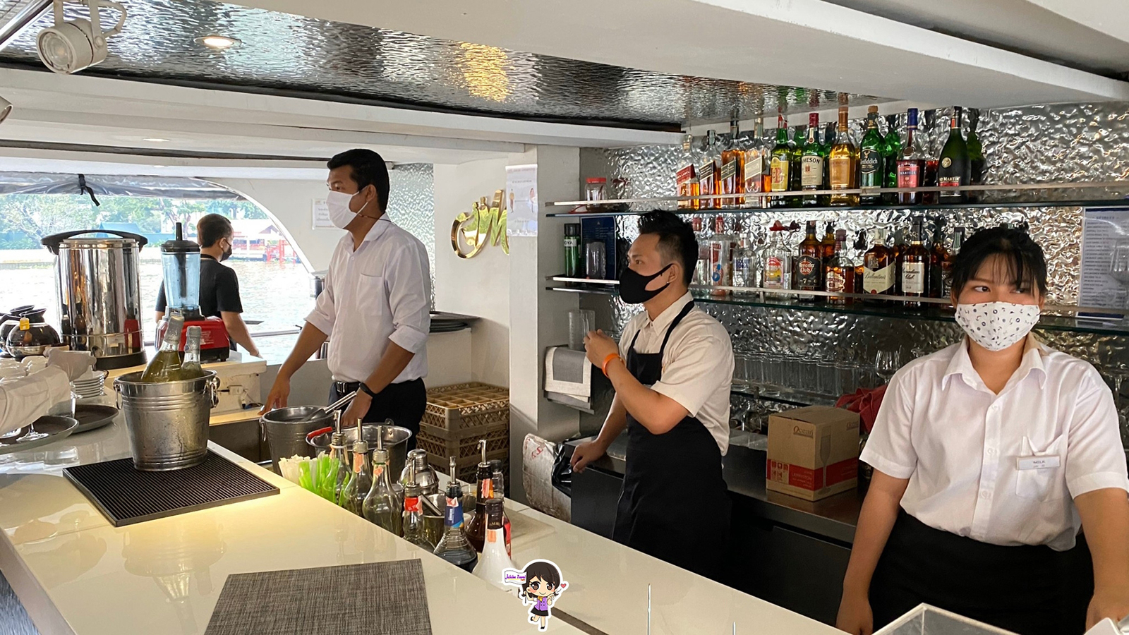 ล่องเรือเมริเดียน ครูซ ดินเนอร์หรู ชมวิวเจ้าพระยา : รีวิว เรือ Meridien Cruise , Jubilee Travel, พาสาน แลนด์มาร์คแห่งใหม่
