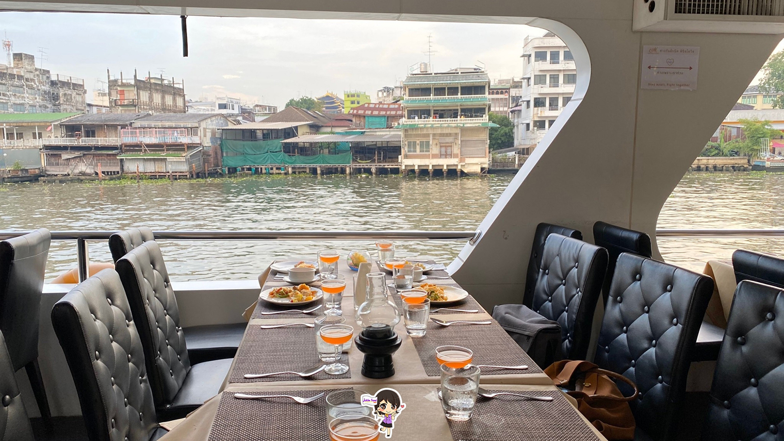 ล่องเรือเมริเดียน ครูซ ดินเนอร์หรู ชมวิวเจ้าพระยา : รีวิว เรือ Meridien Cruise , Jubilee Travel, พาสาน แลนด์มาร์คแห่งใหม่