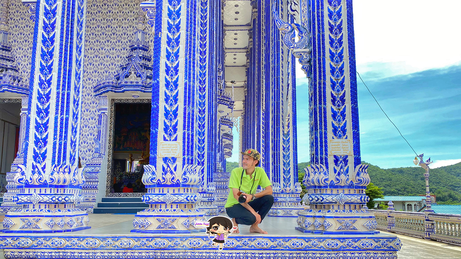 โบสถ์สีน้ำเงิน วัดปากน้ำแขมหนู หรือ โบสถ์เซรามิกสีน้ำเงิน ที่ใครๆก็อยากมา จันทบุรี , Jubilee Travel, พาสาน แลนด์มาร์คแห่งใหม่