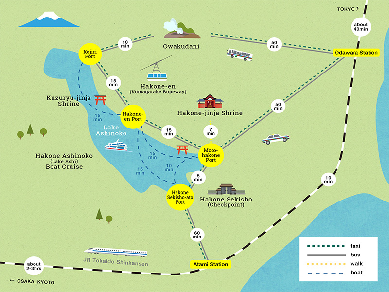 Hakone Lake Ashinoko Pleasure Boat: ล่องเรือทะเลสาบอาชิ ฮาโกเน่ , Jubilee Travel, Hakone Lake Ashinoko Pleasure Boat: ล่องเรือทะเลสาบอาชิ ฮาโกเน่
