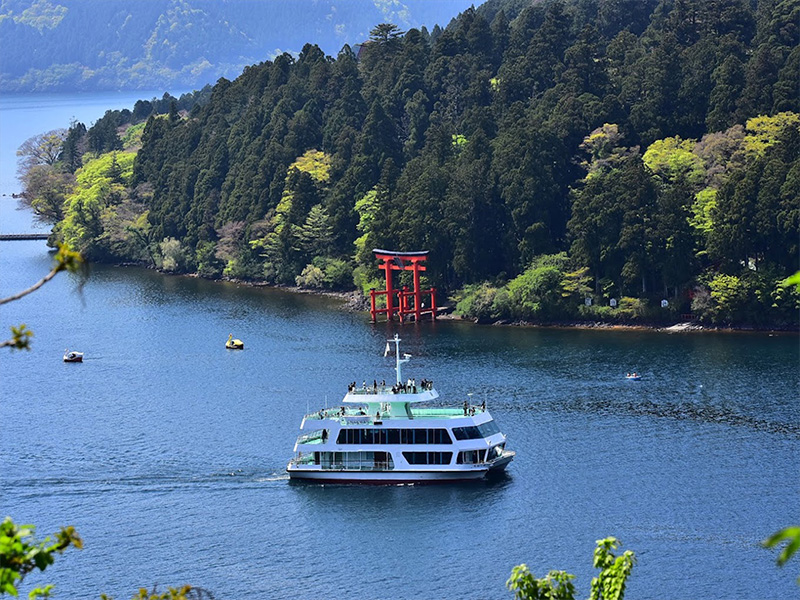 Hakone Lake Ashinoko Pleasure Boat: ล่องเรือทะเลสาบอาชิ ฮาโกเน่ , Jubilee Travel, Hakone Lake Ashinoko Pleasure Boat: ล่องเรือทะเลสาบอาชิ ฮาโกเน่