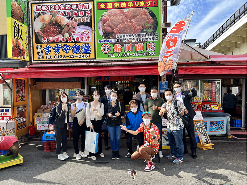 ตลาดปลา ฮาโกดาเตะ ของทะเลสดๆ กิน ช้อป ยามเช้า , Jubilee Travel,