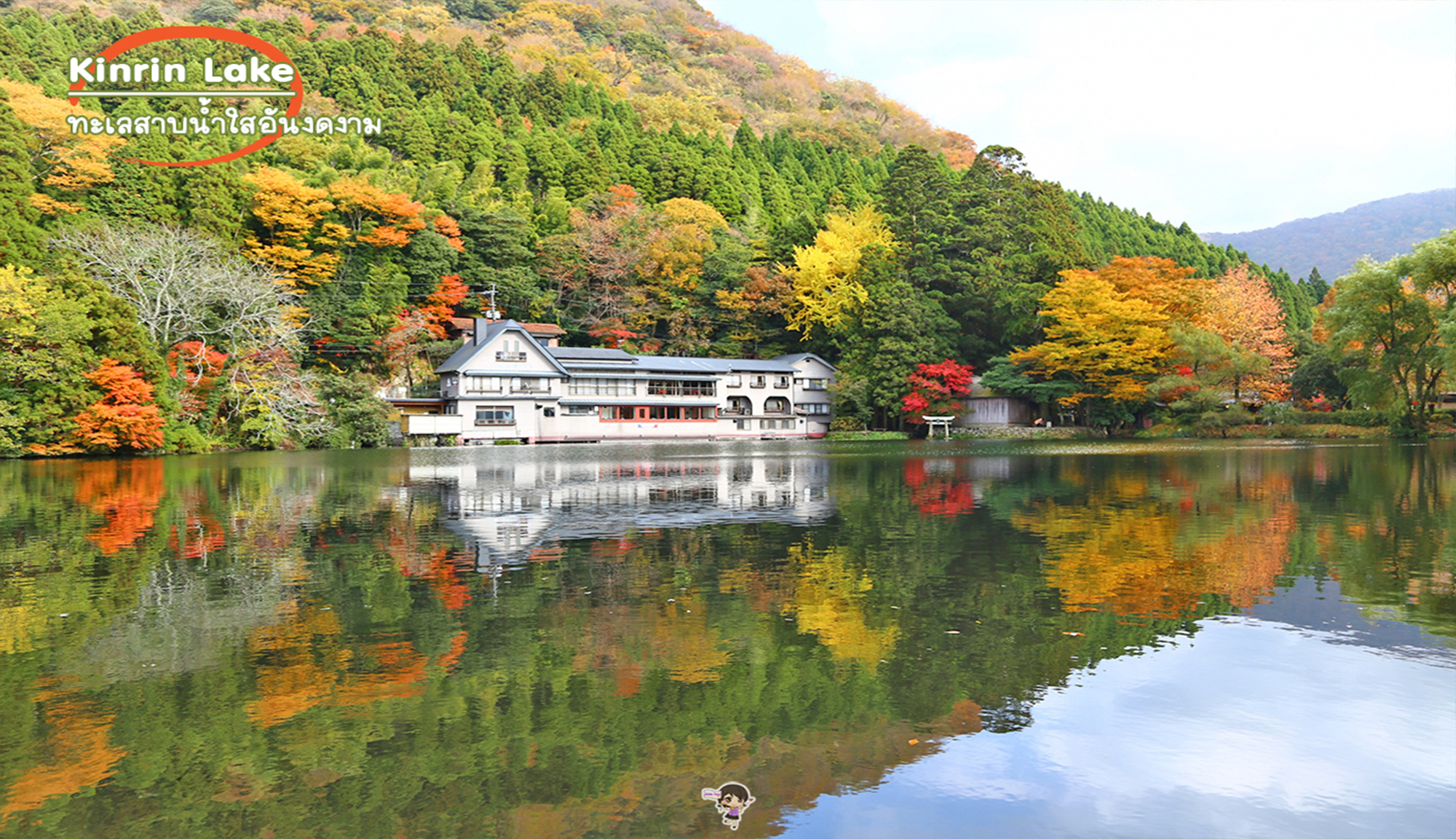 Kinrin Lake Oita: คินริน ทะเลสาบน้ำใส ยูฟุอิน , Jubilee Travel,