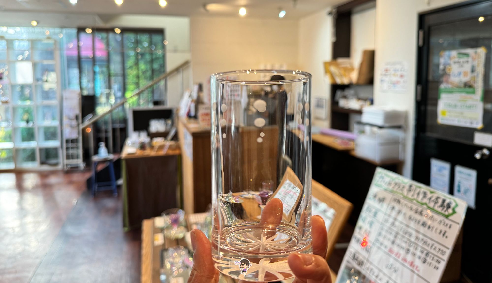 Shiga Kurokabe Square Glass Cutting : กิจกรรมเพ้นแก้วที่ชิงะ , Jubilee Travel,