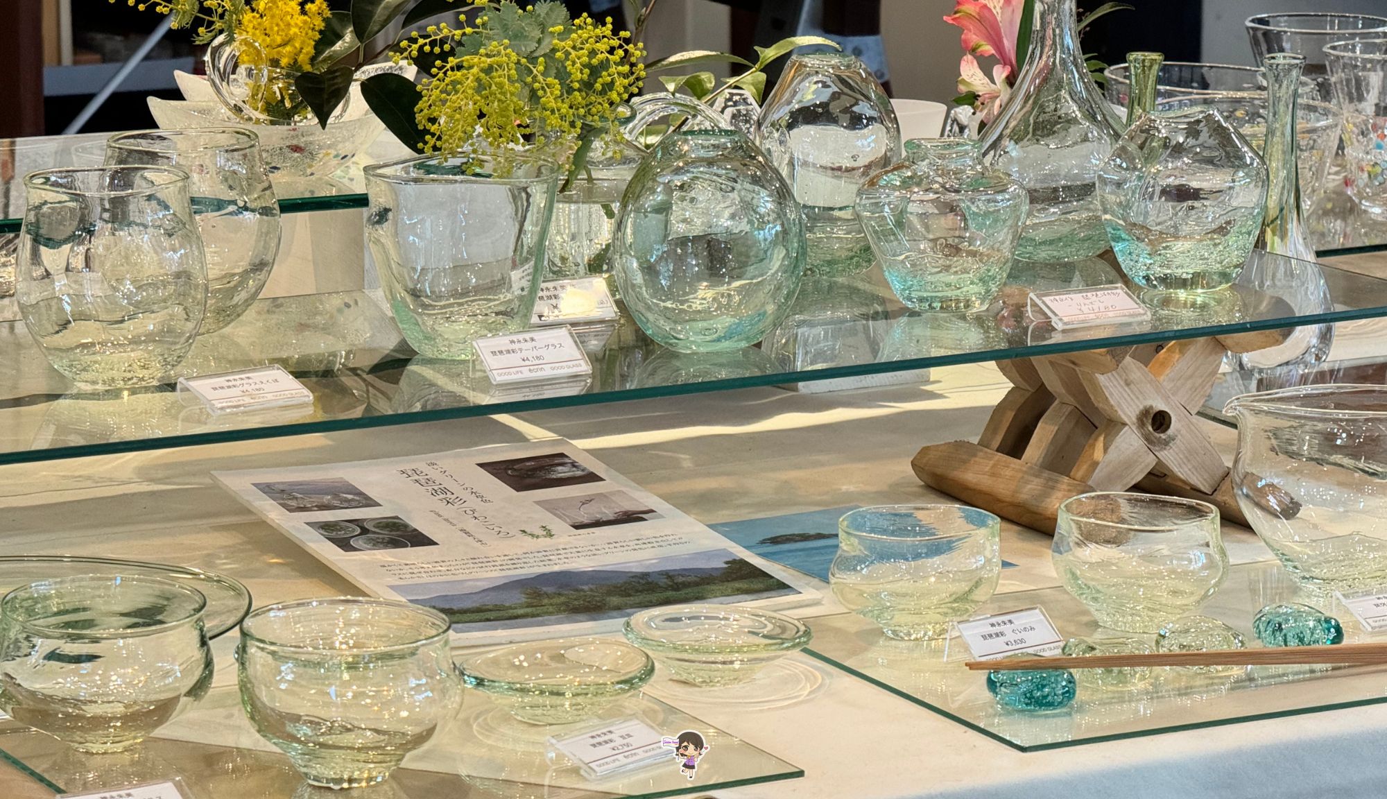 Shiga Kurokabe Square Glass Cutting : กิจกรรมเพ้นแก้วที่ชิงะ , Jubilee Travel,