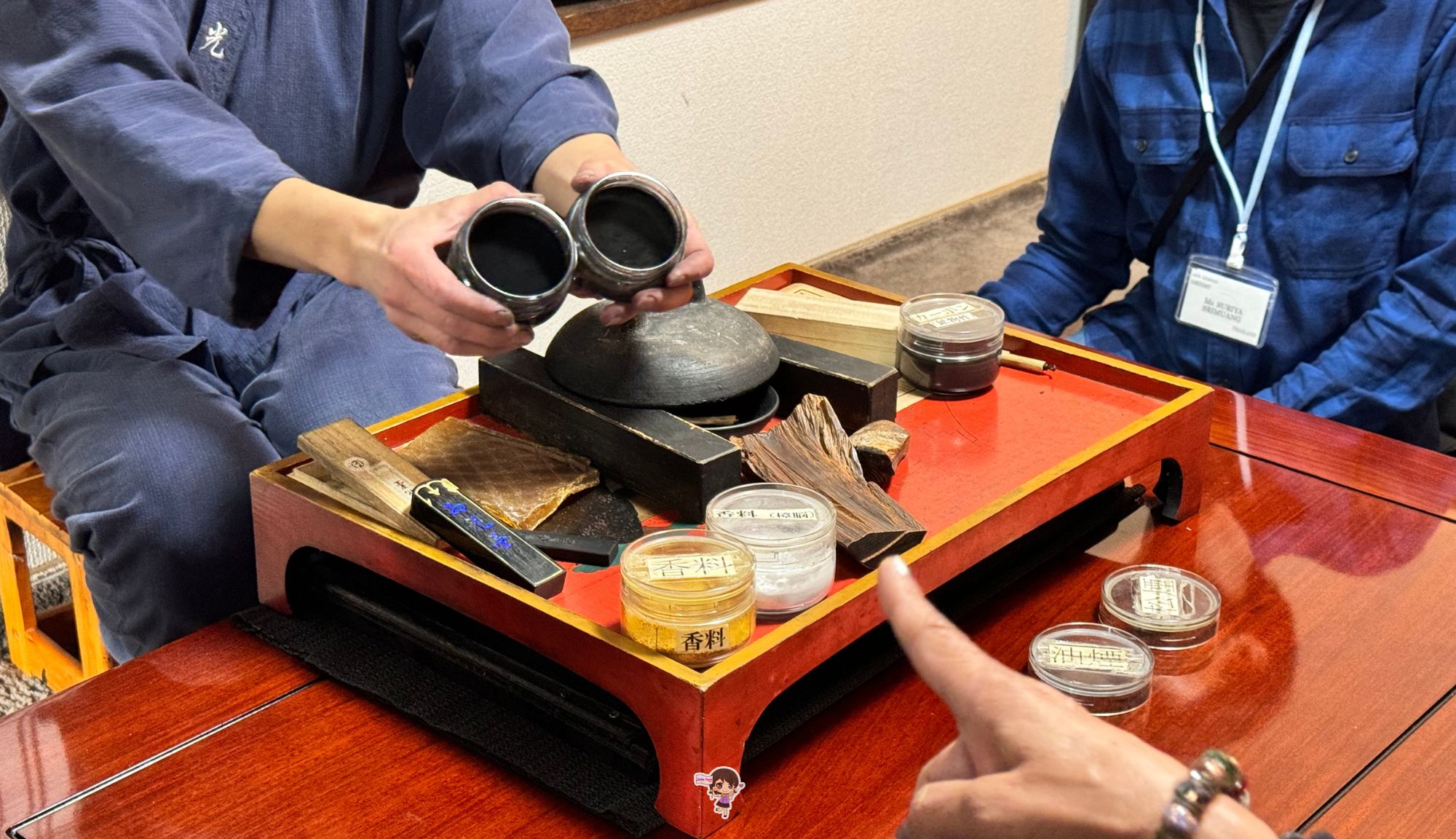 Ink Stick kinkoen Workshop in Kansai : กิจกรรมอวดหมึกที่คันไซ เขียนหมึกฉบับต้นตำหรับ !!! , Jubilee Travel,
