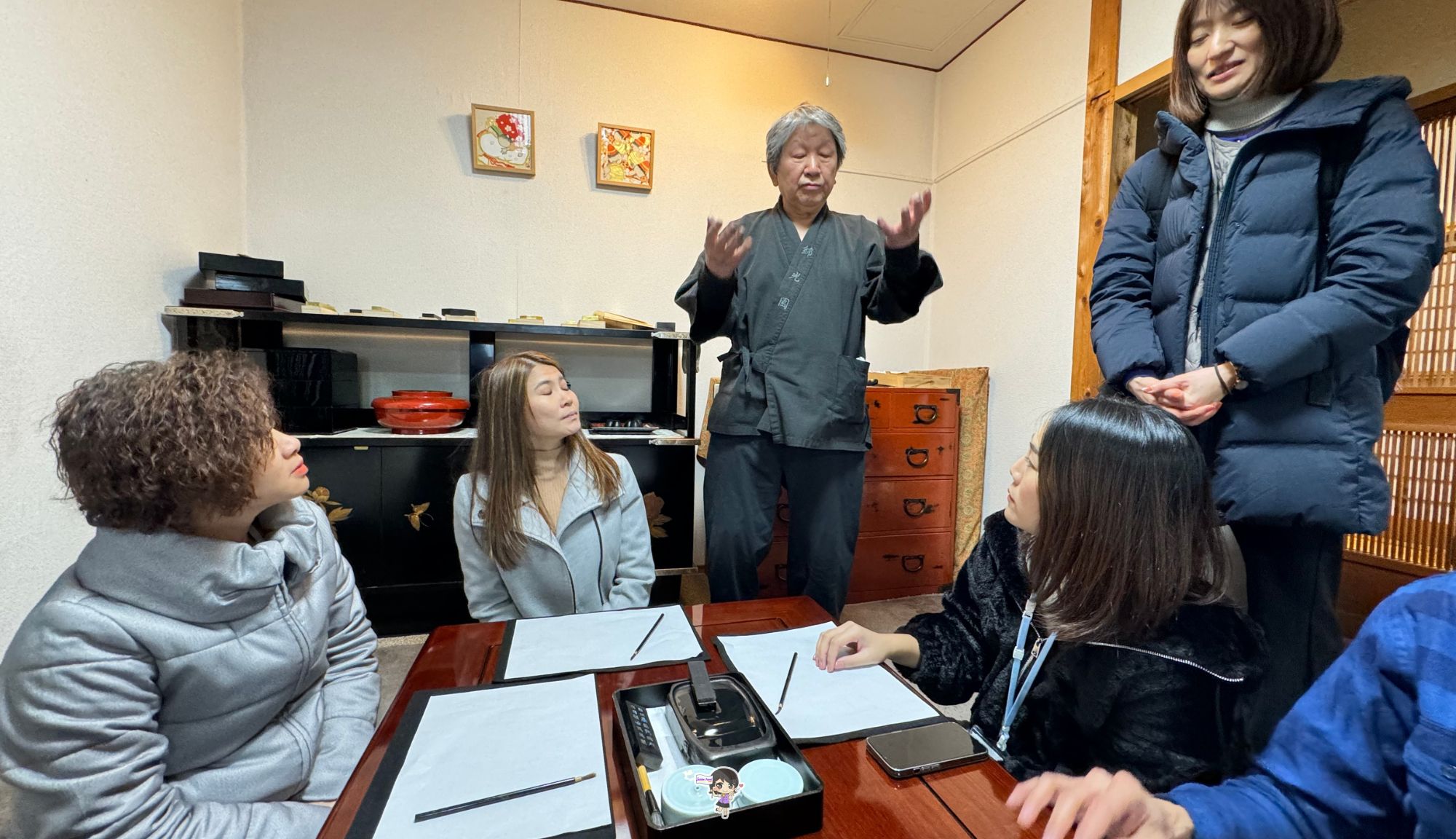 Ink Stick kinkoen Workshop in Kansai : กิจกรรมอวดหมึกที่คันไซ เขียนหมึกฉบับต้นตำหรับ !!! , Jubilee Travel,