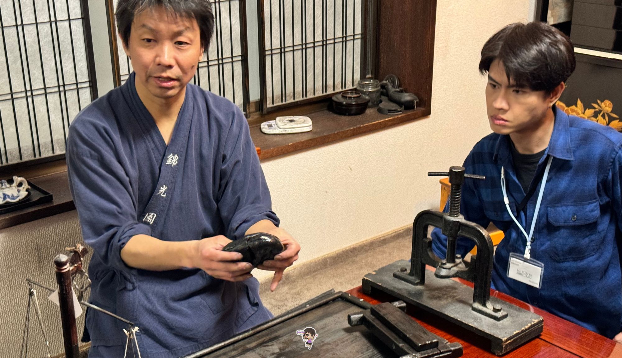 Ink Stick kinkoen Workshop in Kansai : กิจกรรมอวดหมึกที่คันไซ เขียนหมึกฉบับต้นตำหรับ !!! , Jubilee Travel,