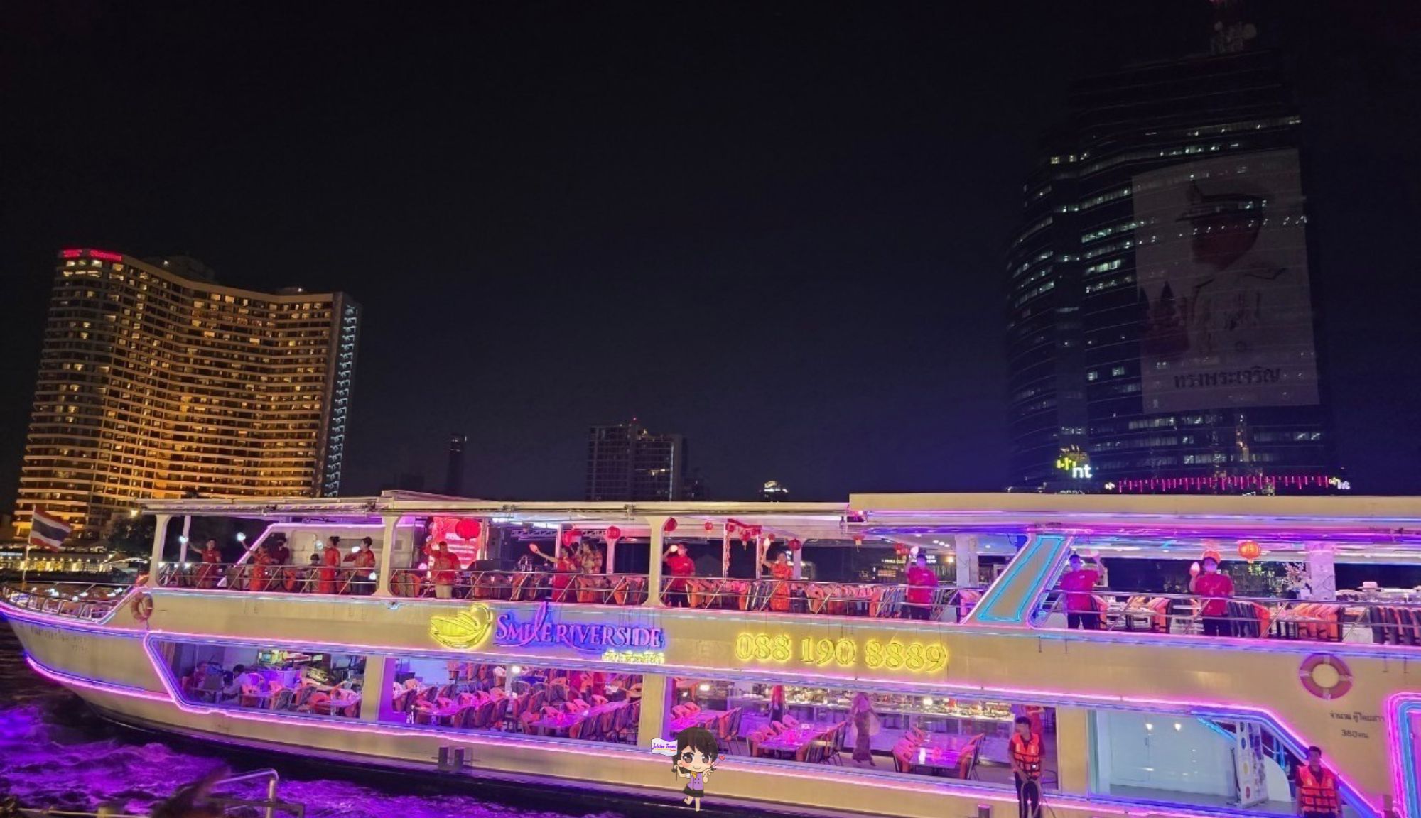 รีวิวจากลูกค้า : ขอขอบคุณ คุณเก๋ เรือSmile Riverside 29 Jan’ 25 , Jubilee Travel,