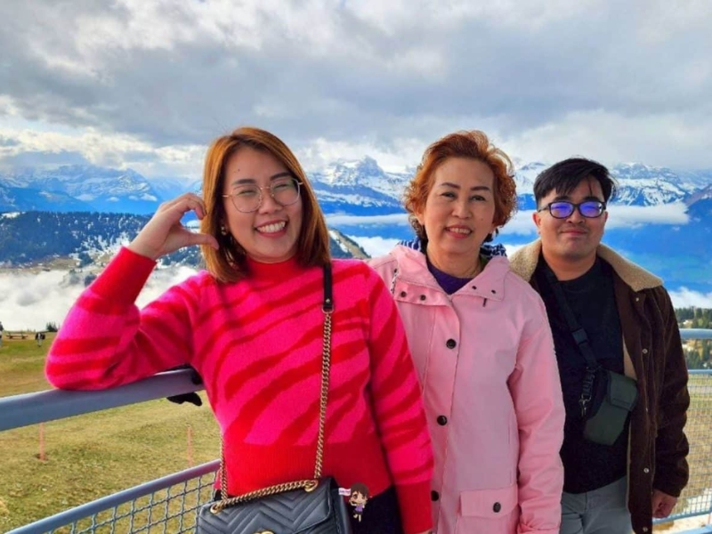 รีวิวจากลูกค้า : ขอขอบคุณ คุณติ๊ก และครอบครัว Tour Switzerland 14 - 21 Apr' 25 , Jubilee Travel, Tour Switzerland